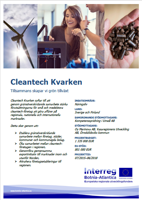 Skarmklipp Cleantech affisch