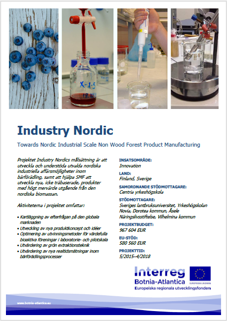 Skarmklipp Industry Nordic affisch