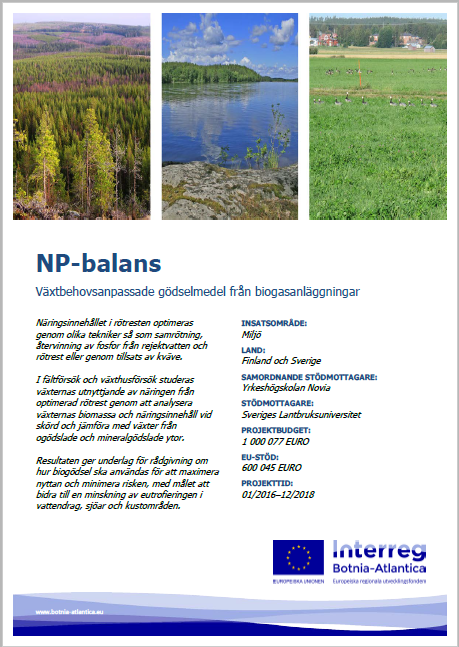Skarmklipp NP balans affisch